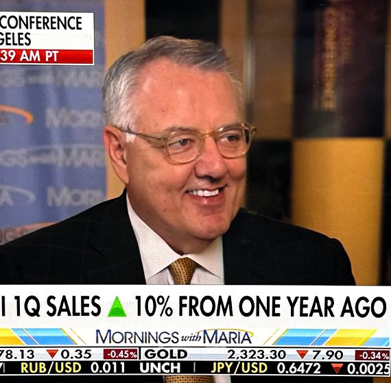 Greg Brown discusses our strong Q1 results and business with Maria Bartiromo on Fox Business