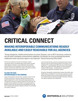 critical connect brochure