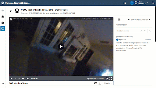 CommandCentral Evidence- Q1 2022