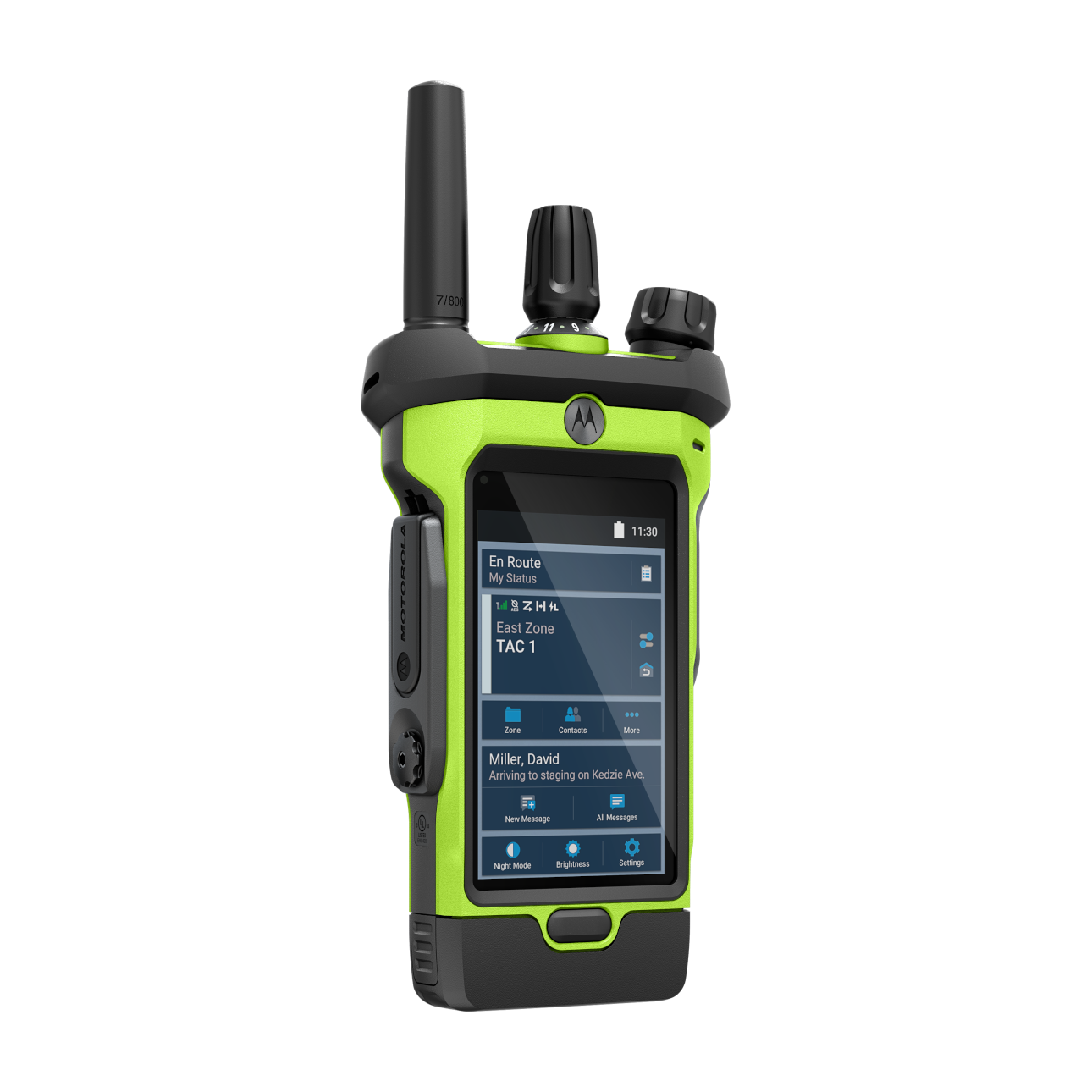 APX NEXT XE Left ¾ View Green