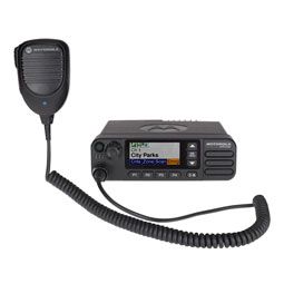 Mototrbo mobile radio for vehicles